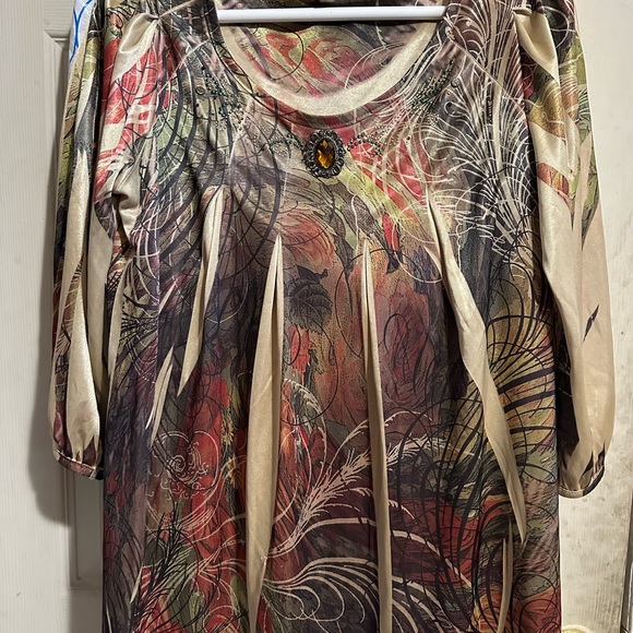 Brand blouse in satin size L - Picture 6 of 7